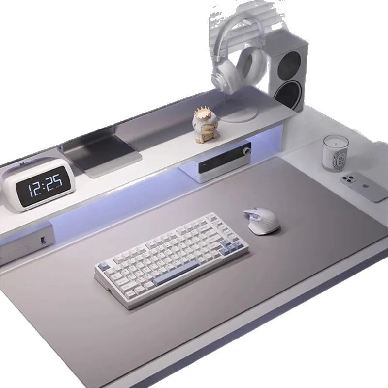 Large Leather Desk Mat & Keyboard Pad – Office Desk Protector