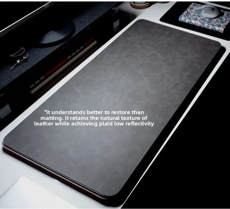 Waterproof PU Desk Mat & Wrist Guard Set – 3-Piece