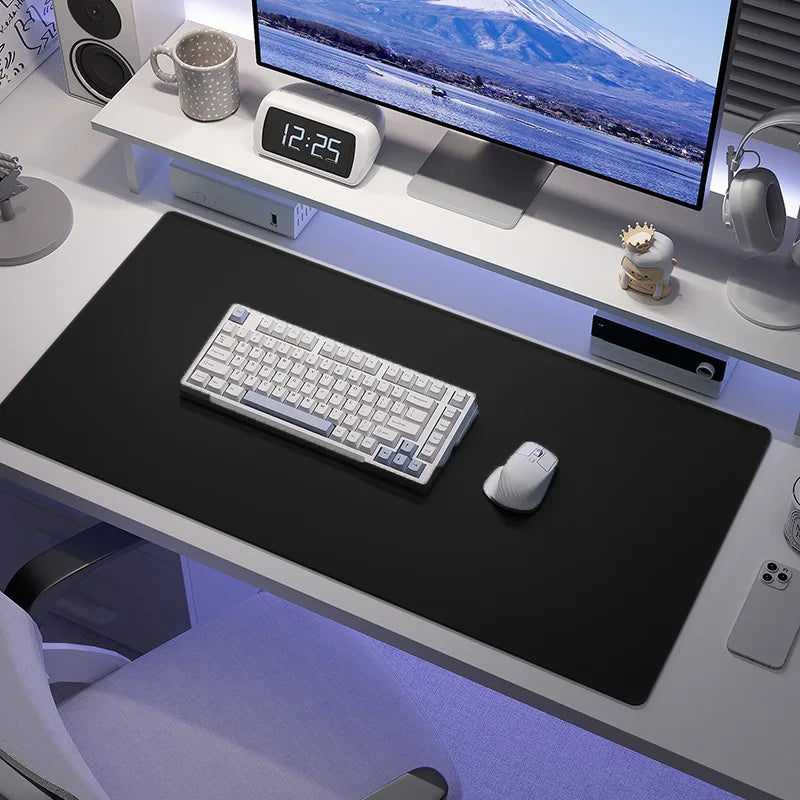 Large Leather Desk Mat & Keyboard Pad – Office Desk Protector